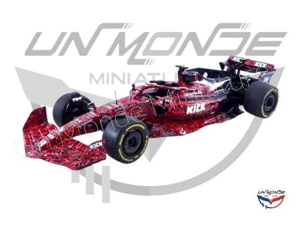 Alfa Romeo F1 Team X Boogie Art Car Black 2023