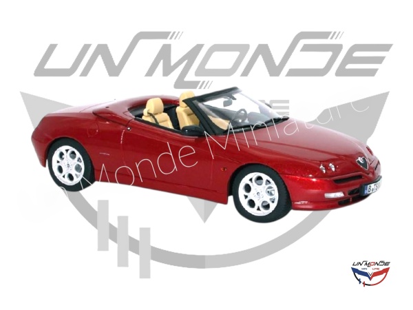 Alfa Romeo Spider 1999 Proteo Red metallic