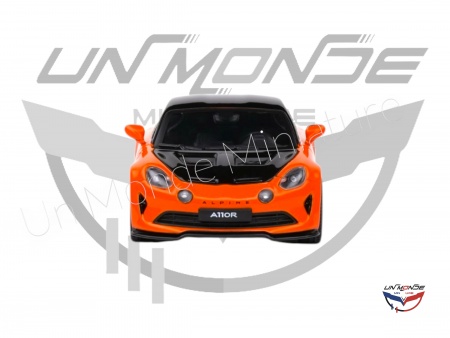 Alpine A110 Radicale 2023 Orange Fire