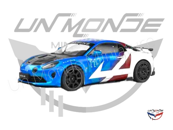 Alpine A110 Radicale US Racing 2023 Blue