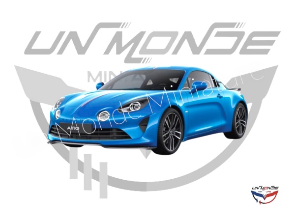 Alpine A110 S Pack Aero French Signature 2023 Alpine Blue