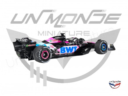 Alpine A524 Presentation P.GASLY 2024 Pink