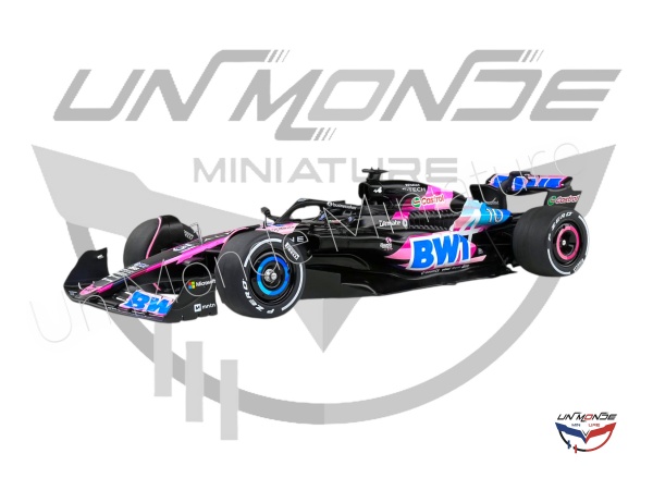 Alpine A524 Presentation P.GASLY 2024 Pink