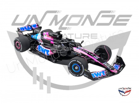 Alpine A524 Presentation P.GASLY 2024 Pink