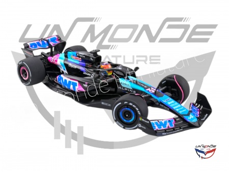 Alpine F1 Team A524 2024 E.OCON Blue