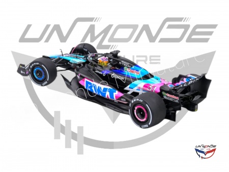 Alpine F1 Team A524 2024 E.OCON Blue