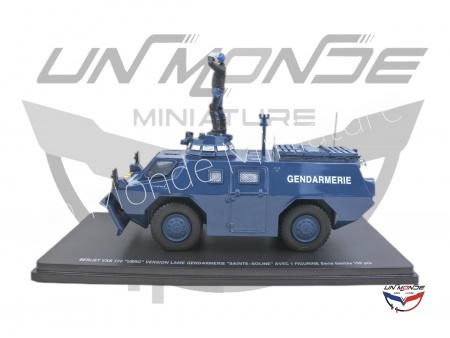 Berliet VXB 170 VBRG Version Lame Gendarmerie Saint Soline Avec 1 Figurine