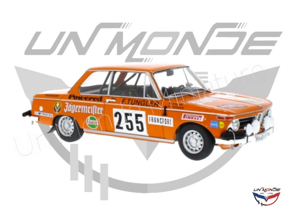 BMW 2002 #255 1973 Jagermeister Rallye Monte Carlo