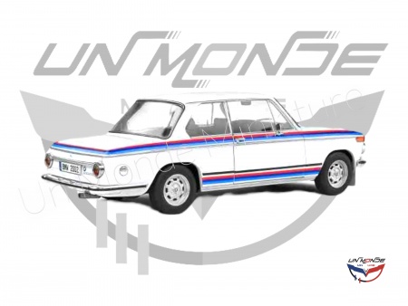 BMW 2002 TII Turbo Evocation  1971 White