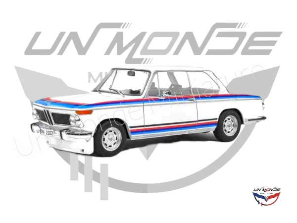 BMW 2002 TII Turbo Evocation  1971 White