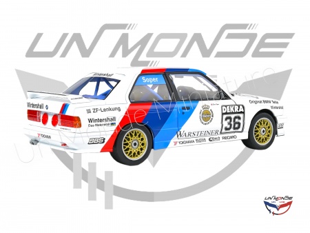 BMW E30 M3 #36 SOPER DTM 1989 White