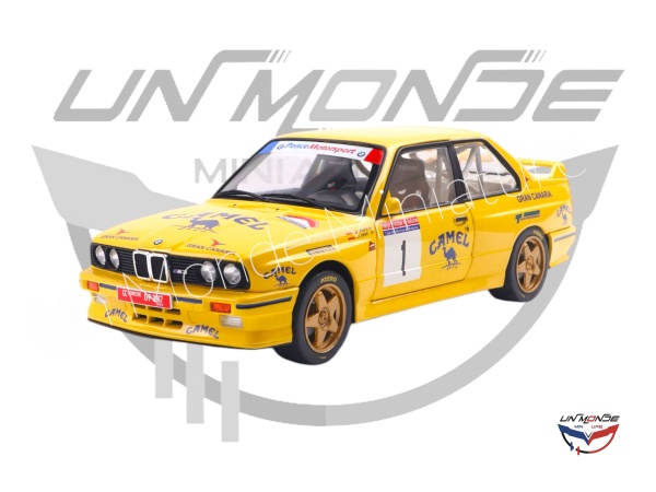 BMW E30 M3 GR.A #1 J.M PONCE-J.C DENIZ  1992 Yellow