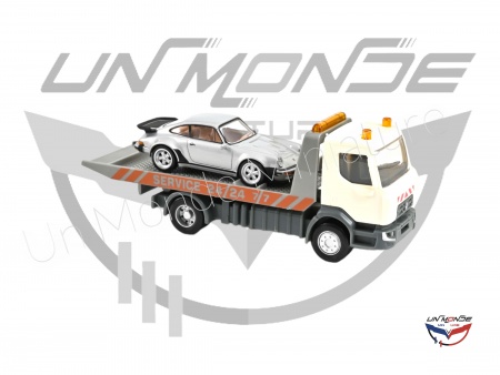 Breakdown Truck Plastigam and Porsche 911 Jet-Car Set