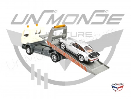 Breakdown Truck Plastigam and Porsche 911 Jet-Car Set