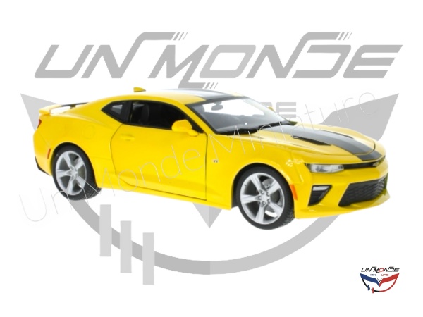 Chevrolet Camaro SS 2016 Metallic Yellow and Black