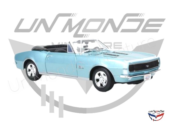 Chevrolet Camaro SS 396 Convertible 1967 Light Blue