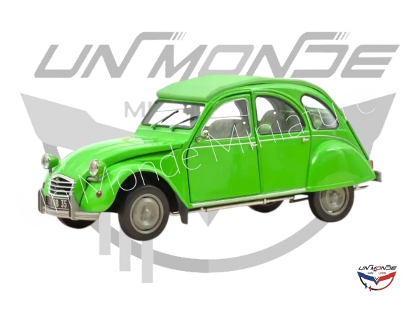 Citron 2CV 1974 Vert Palmeraie