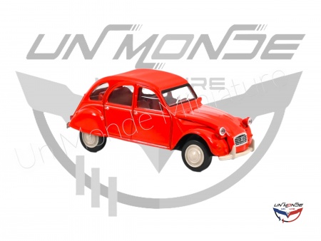 Citroen 2CV 1978 Geranium Red Jet-Car