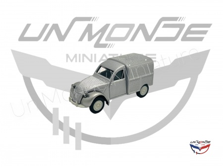 Citroen 2CV Fourgonette Gris Metal