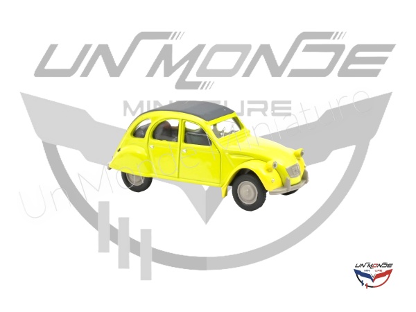 Citroen 2CV Jaune Cdrat