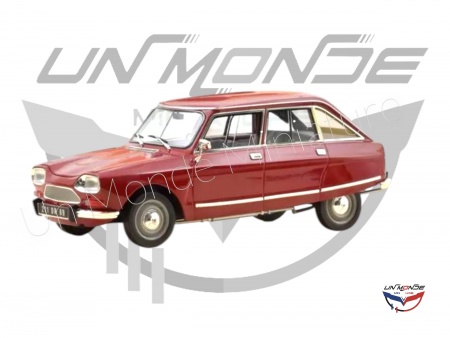 Citroen Ami 8 Club 1969 Massena Rouge