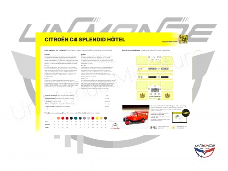 Citroen C4 Splendid Hotel