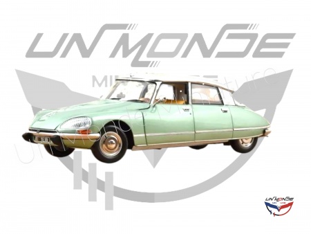 Citroen DS 23 Pallas 1972 Metallic Green