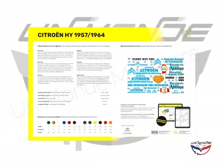 Citroën HY 1957/1964 STARTER KIT