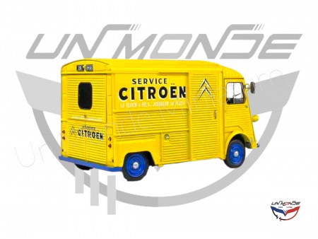 Citroen Type HY Citroen Service 1969 Yellow