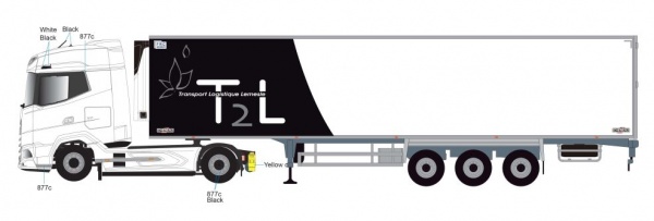 Daf XG Remorque CHEREAU T2L TRANSPORTS LEMESLE