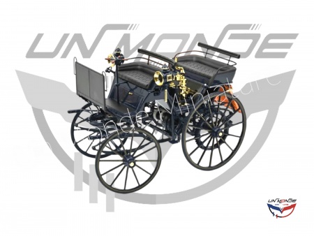 Daimler Motorkutsche 1886 Dark Blue