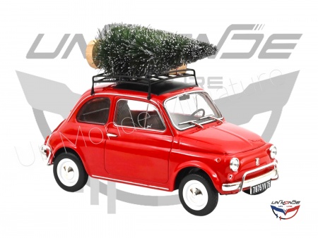 Fiat 500 L 1968 Red Christmas