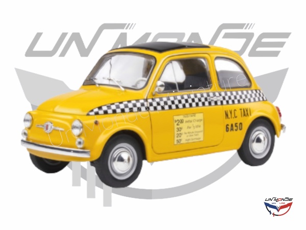 Fiat 500 TAXI NYC Yellow 1965
