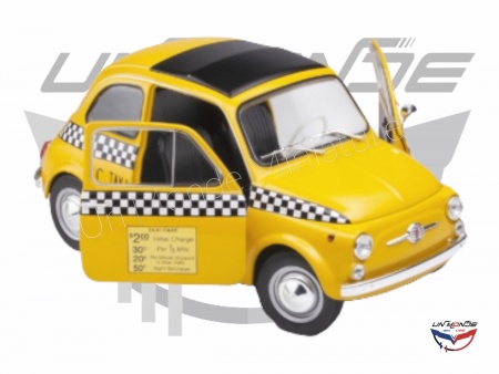 Fiat 500 TAXI NYC Yellow 1965