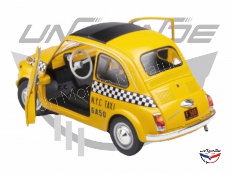 Fiat 500 TAXI NYC Yellow 1965