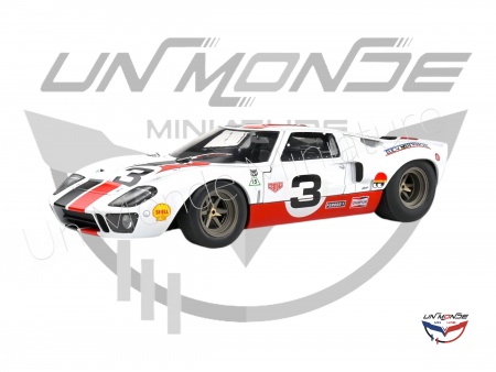 Ford GT40 MK.1 Eric DEAN Design 2015 White