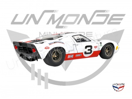 Ford GT40 MK.1 Eric DEAN Design 2015 White