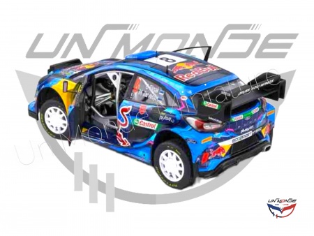 Ford Puma Rally 1 Hybrid #8 2023 Blue