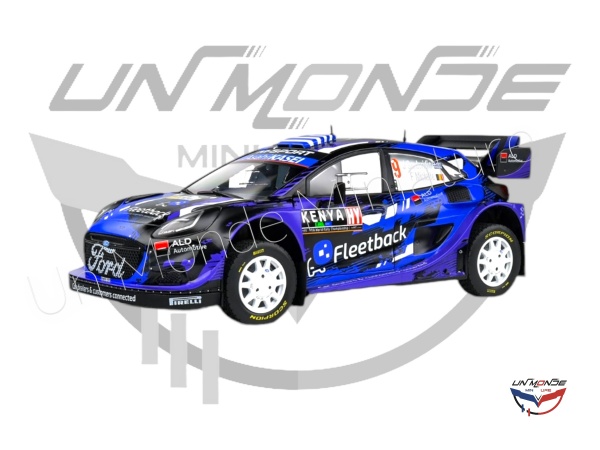 Ford Puma Rally1 Hybrid #9 SERDERIDIS -MICLOTTE 2022 Blue