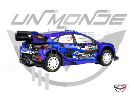 Ford Puma Rally1 Hybrid #9 SERDERIDIS -MICLOTTE 2022 Blue