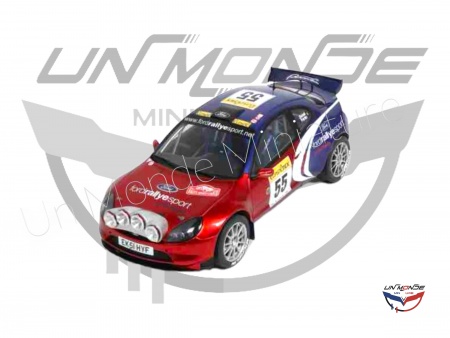 Ford Puma Super 1600 Red Duval Rallye Monte Carlo 2002