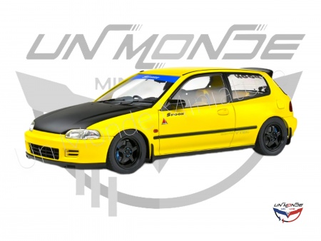 Honda Civic EG6 Spoon Version 1991 Yellow