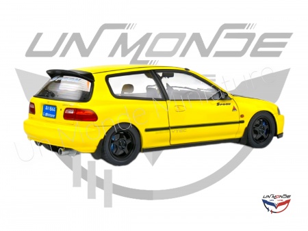 Honda Civic EG6 Spoon Version 1991 Yellow