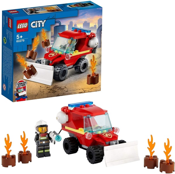 Lego city camion pompier avec echelle - Lego