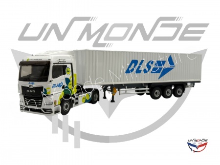 Man TGX Remorque Container DLS