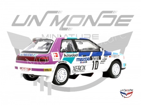 Mazda 323 GTX GR.A #10 T.MÄKINEN 1000 Lakes Rally 1991 White