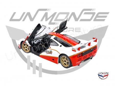 McLaren F1 GTR Short Tail #8 PRICE/BASCHER BPR GTR 1995 White