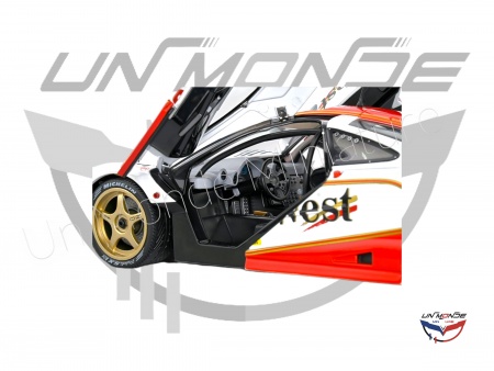 McLaren F1 GTR Short Tail #8 PRICE/BASCHER BPR GTR 1995 White