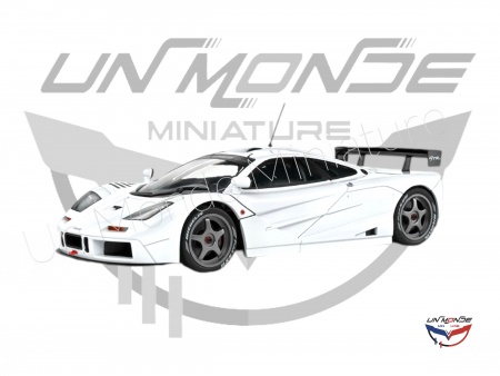 McLaren F1 GTR Short Tail 1996 White