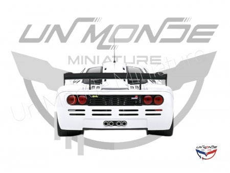 McLaren F1 GTR Short Tail 1996 White